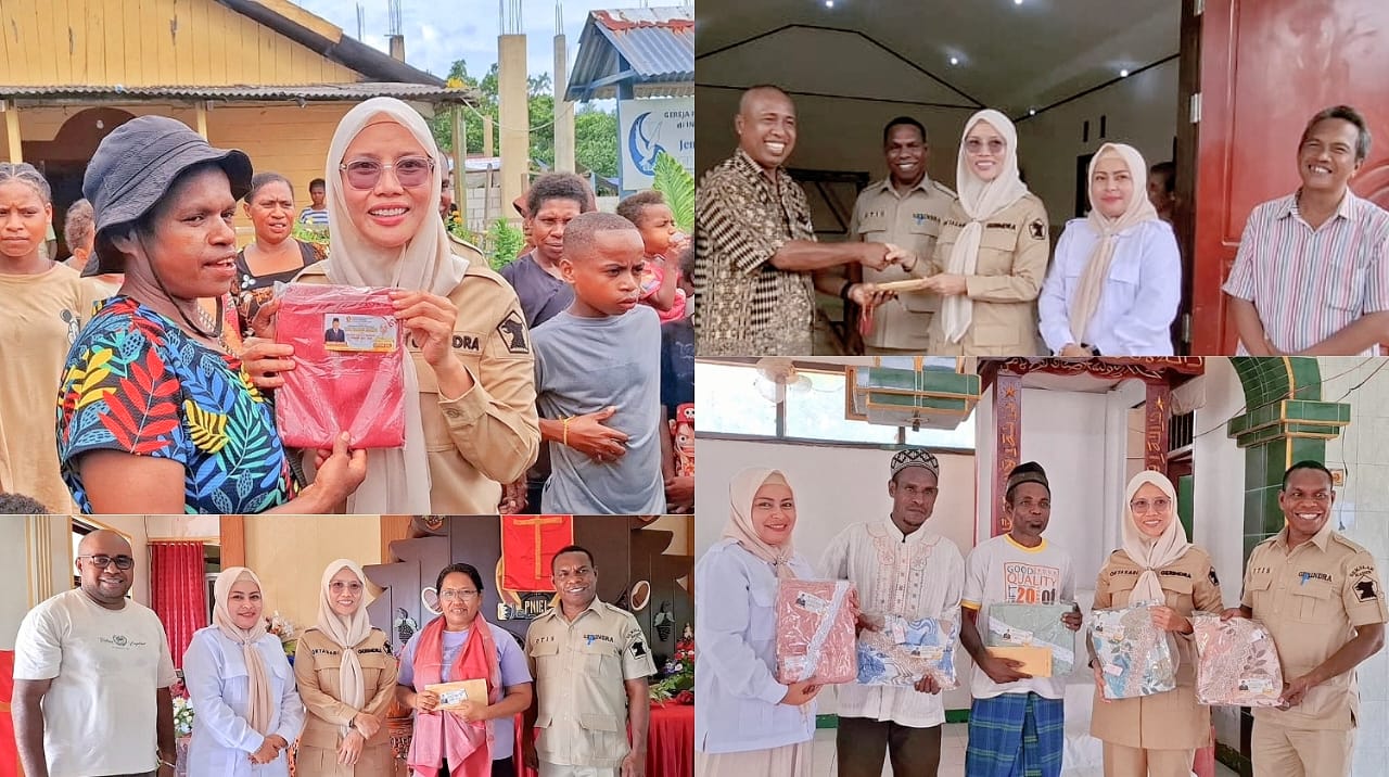 Bentuk Terima Kasih Prabowo, Gerindra PBD Serahkan Bantuan Bagi Rumah Ibadah